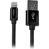 StarTech.com – 2m Black 8-pin Lightning to USB Cable (USBLT2MB)