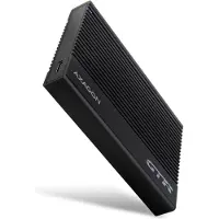 Axagon Ulkoinen kotelo 2.5" SATA III 6G HDD/SSD-levylle, 3.2 Gen2 USB-C, musta