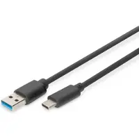 Digitus USB TYPE-C CONNECTION CABLE, TYPE C TO A (DB-300136-010-S)