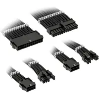 Kolink Core Standard Braided Cable Extension Kit - Jet Black, musta
