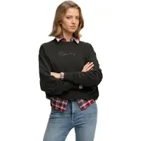 Superdry Script Brand Loose Crew Collegepaita