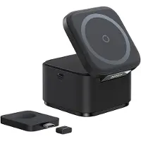 Baseus MagPro 3in1 -latausasema 25 W / latausteline / langaton laturi, jossa on MagSafe-tuki
