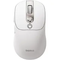 Baseus Editor Wireless Computer Mouse with 800mAh Battery and Battery Status Indicator - White - Hiiri - Valkoinen