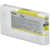 Epson T6534 Mustepatruuna Keltainen