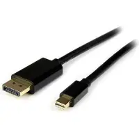 StarTech.com MDP2DPMM4M - Mini DisplayPort - DisplayPort -adapterikaapeli, 4m, musta