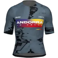 Santini La Vuelta Andorra 2026 Kurzarm-radtrikot