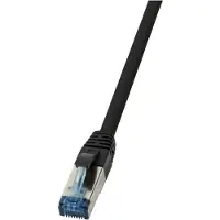 Logilink kat.6a S/FTP 7.5m czarny CQ6085S