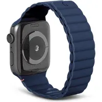 Decoded Silicone Magnet Traction Strap LITE 38/40/41mm Navy Peony