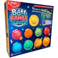 ZIMPLI KIDS Baff Bombz Kylpypommit Planeetat