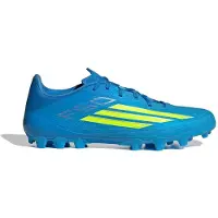 Adidas F50 League 2g/3g Ag Ice Cold Precision - Lucid Ray Blue/keltainen/light Utility Aqua - Tekonurmi (Ag), koko 42⅔