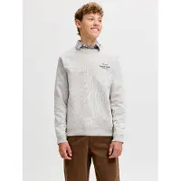 Jack & jones Jornorrebro Typo Back Sweat Cn Jnr - Grey - 176