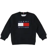 Tommy Hilfiger Heritage Flag Sweatshirt - Black - 128