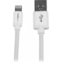 StarTech.com – 2m White 8-pin Lightning to USB Cable (USBLT2MW)