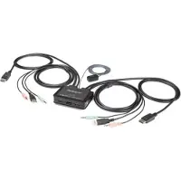 StarTech.com 2 Port DisplayPort KVM Switch (SV211DPUA4K)