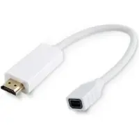Microconnect Mini DisplayPort - HDMI - Videosovitin, valkoinen