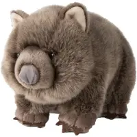 WWF Pehmolelu - 28 cm - WWF Wombat - Musta - - OneSize - Pehmolelut