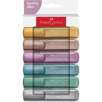 Faber-Castell 254676, 6 kpl, Valikoidut värit, 1 mm, 5 mm