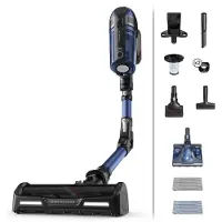 Rowenta RH98C0, 2-in-1-varsi-imuri, Pussiton, Sininen, Harmaa, 0,9 L, Suorakulmainen, Kuiva ja märkä (RH98C0WO)