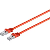 Microconnect Cat7 S/FTP RJ45 7.5m -verkkokaapeli, punainen