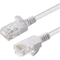 Microconnect Cat6a U/UTP RJ45 10m -verkkokaapeli, valkoinen