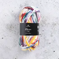 Svarta Fåret Merino Mega Merinovillalanka 100 gr 410 Dark Rainbow