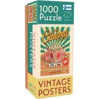 Tactic palapeli Vintage Posters Retro Cinema 1000 palaa
