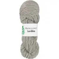 Viking Garn Lovikka 100 g Vaaleanharmaa 213