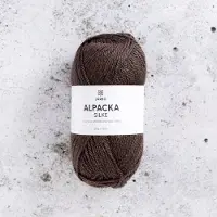 Järbo Garn AB Alpacka Silke 50g Brown Pinecone (13) Järbo