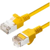 Microconnect Cat6a U/FTP RJ45 5m -verkkokaapeli, keltainen