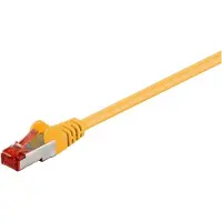 Microconnect Cat6 S/FTP RJ45 50m -verkkokaapeli, keltainen