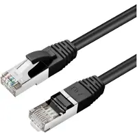 Microconnect Cat6 S/FTP LSZH RJ45 20m -verkkokaapeli, musta