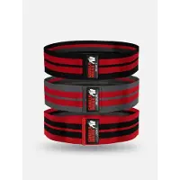 Gorilla wear Glute band 3-pack Musta Punainen Harmaa
