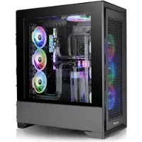 Thermaltake CTE T500 Air, Full Tower, PC, Musta, ATX, EATX, ITX, mikro ATX, ABS, Terästä, Pelaaminen (CA-1X8-00F1WN-00)
