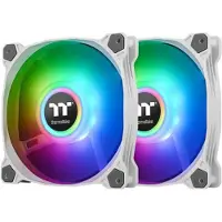 Thermaltake Pure Duo 14, Tuuletin, 14 cm, 500 RPM, 1500 RPM, Valkoinen (CL-F098-PL14SW-A)