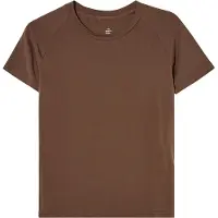 Isbjörn of Sweden Teens' Wild Peak Tee Chocolate 170/176