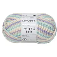 Novita 7 Veljestä Raita 100g lanka