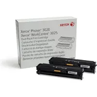 Xerox - 2-pack - Musta - Original - toner cartridge
