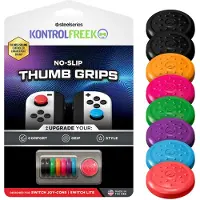 Diverse KontrolFreek No-Slip Thumb Grips 8-pack peukalogripit, Switch Joy-Con