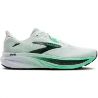 Brooks Ghost 18 Shoes White Green AW26, Size 45,5 - EUR