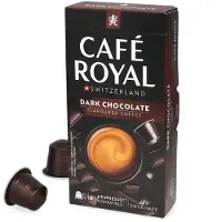 Café Royal | Tumma suklaakahvi - 10 kapselia nespresso-koneisiin