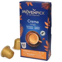 Mövenpick | Crema Lungo - 10 kapselia Nespresso-koneisiin