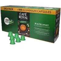 Café Royal | Hasselpähkinä - 100 kapselia nespresso-koneisiin