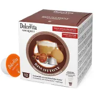 Dolce Vita | Biscottone - Kanelikeksit - 12 kapselia Dolce Gusto-koneisiin