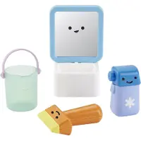 Skip Hop Fresh & Clean Kylpylelu Clean Mirror Fun Set Multicolor Multi One Size Sininen One Size Pojat, Tytöt
