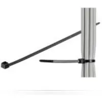 Microconnect -nippuside 100 kpl musta. 203 mm x 3,5 mm, CABLETIE4