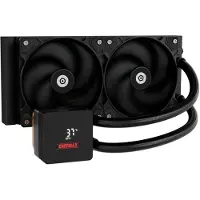 Enermax ELC-LMIV240-SF, All-in-one-nesteenjäähdytin, 12 cm, Musta