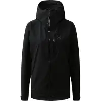 Haglöfs Women's Alert GORE-TEX Jacket True Black Kuoritakit L