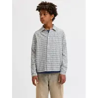 Jack & Jones Jorsavona Austin Dobby Shirt Ls Styd Jnr - Multi/patterned - 128