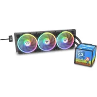 Thermaltake MINECUBE 360 Ultra, All-in-one-nesteenjäähdytin, 12 cm, 500 RPM, 2000 RPM, Musta (CL-W481-PL12SW-A)