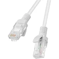 Lanberg PCU6-10CC-0500-S, 5 m, Cat6, U/UTP (UTP), RJ-45, RJ-45, Harmaa